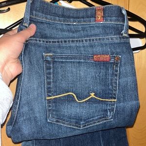 Lightly worn seven for all mankind jeans
